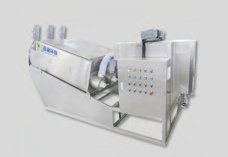  疊螺式污泥脫水機出泥很稀因素